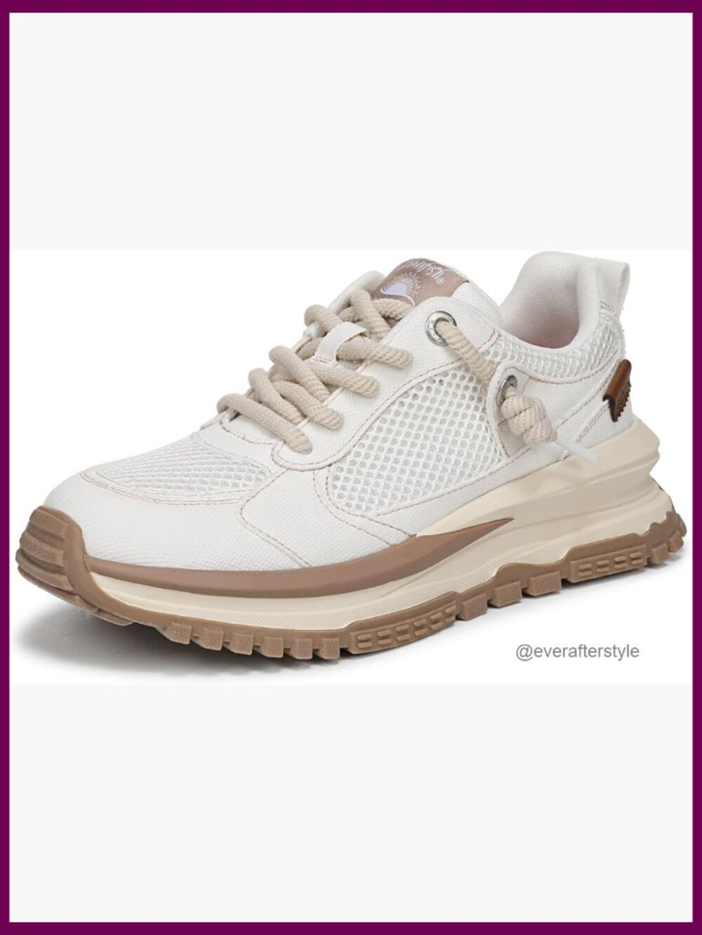 Slip-On Fashion Sneakers with Platform Heel, Cushioned, Round Toe - Picture 1 of 7
